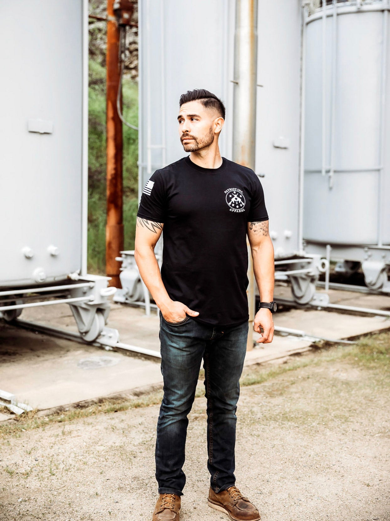 Every Man Will Someday Be Called Upon... Mens Black Tee